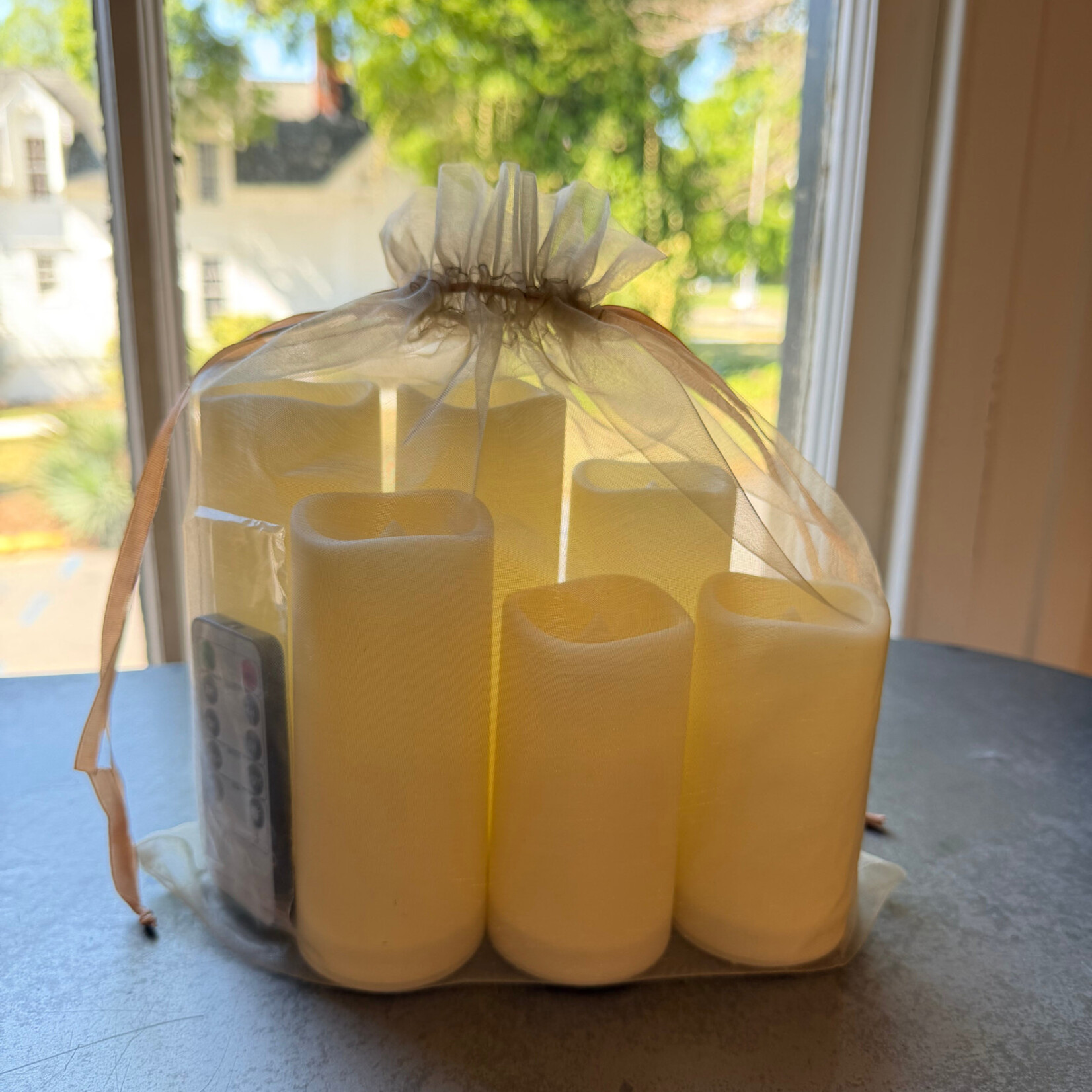 6 Pc Flameless LED Candles with Remote