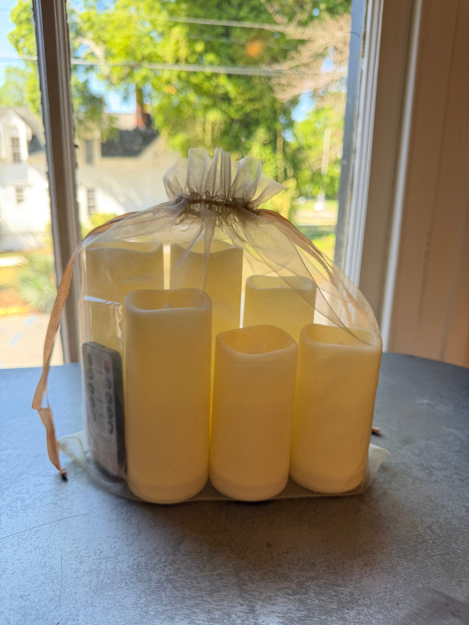 6 Pc Flameless LED Candles with Remote