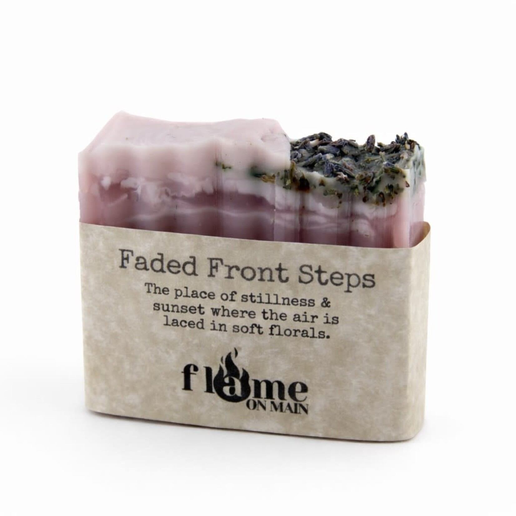 Flame On Main Flame on Main Places We Know Soap, Faded Front Steps, 3 oz