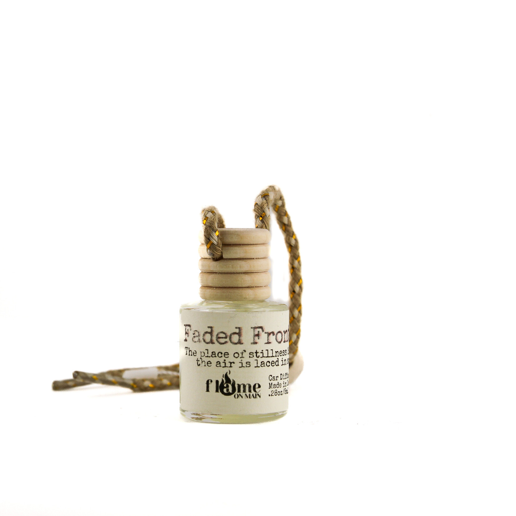 Flame On Main Flame on Main Places We Know Car Diffuser, Faded Front Steps, .28 oz