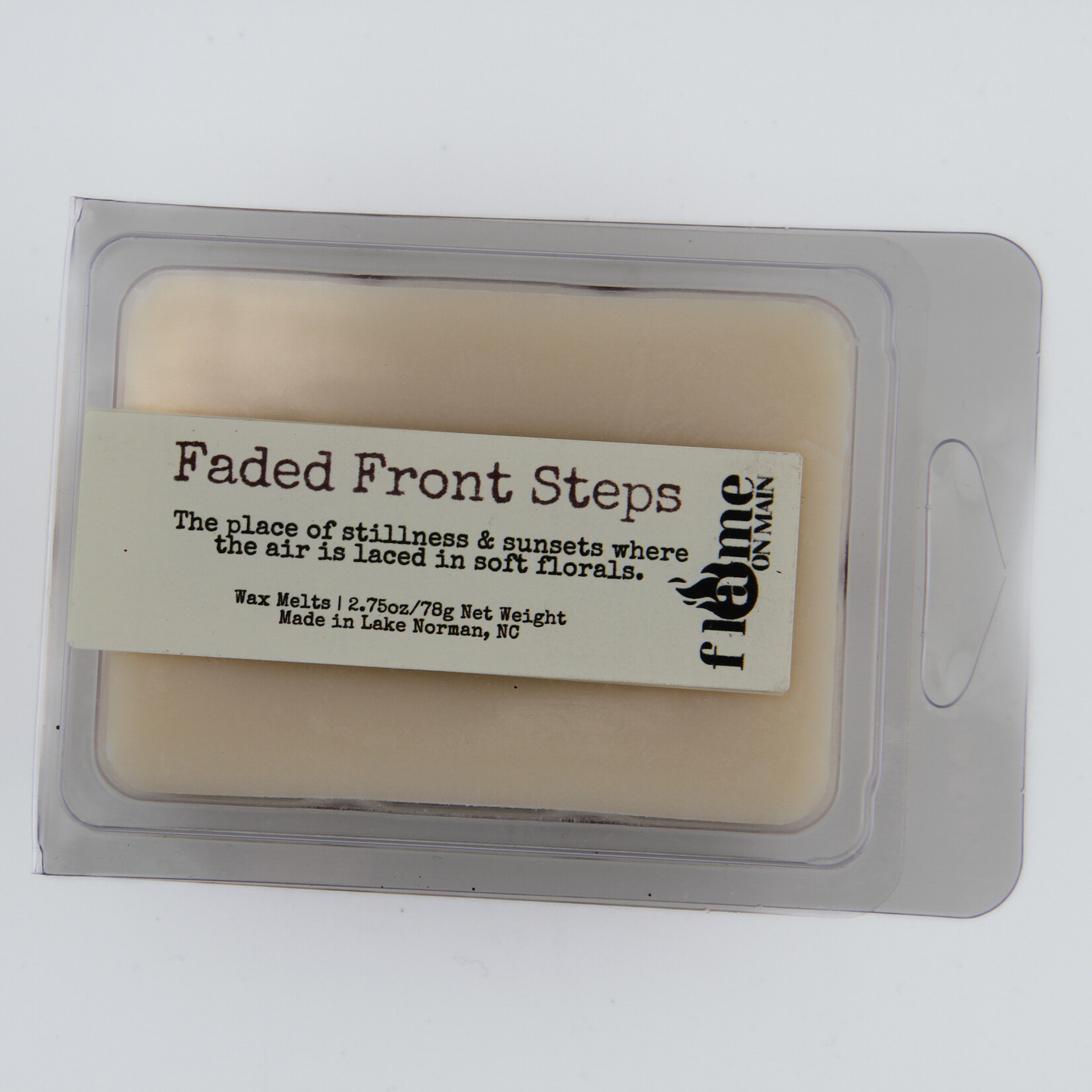 Flame On Main Flame On Main Places We Know Wax Melts, Faded Front Steps, 2.75 oz