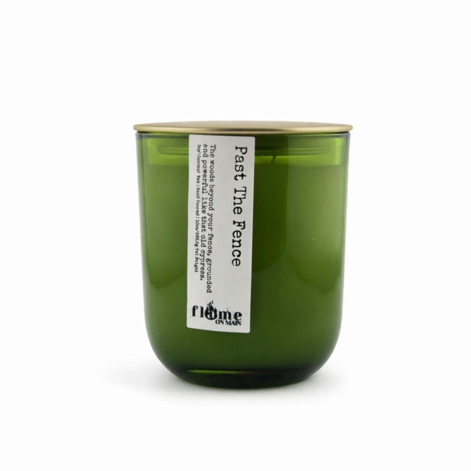 Flame On Main Flame on Main Places We Know 10oz Candle, Past The Fence. Made in Lake Norman