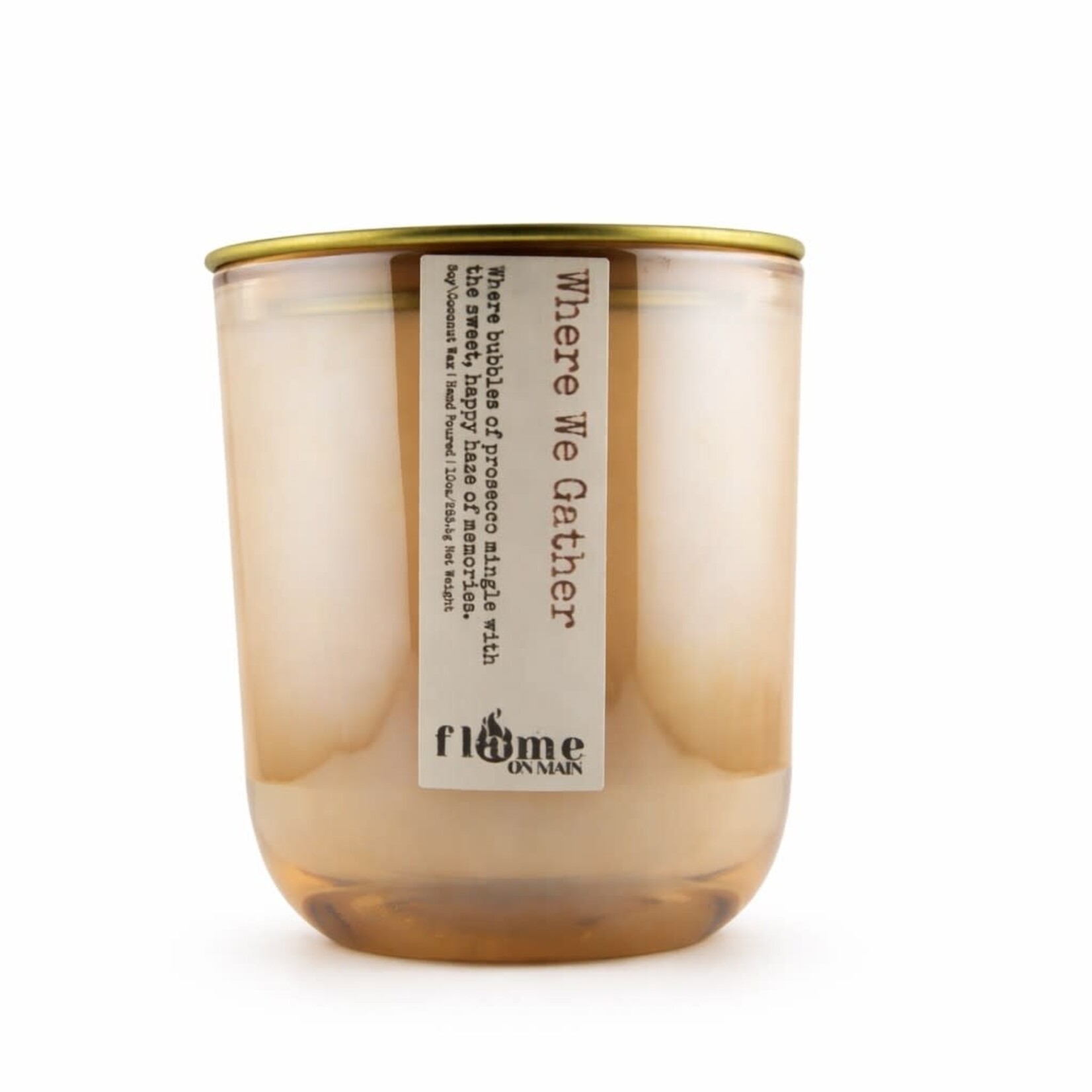 Flame On Main Flame on Main Places We Know 10oz Candle, Where We Gather. Made in Lake Norman