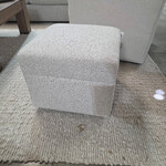 Sherrill - Truman Ottoman 21 x 21 x 18 Floor Model in Chitchat Hemp
