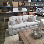 Sherrill - Truman 7597-33 84" Sleeper Sofa Floor Model in Tribeca Ash