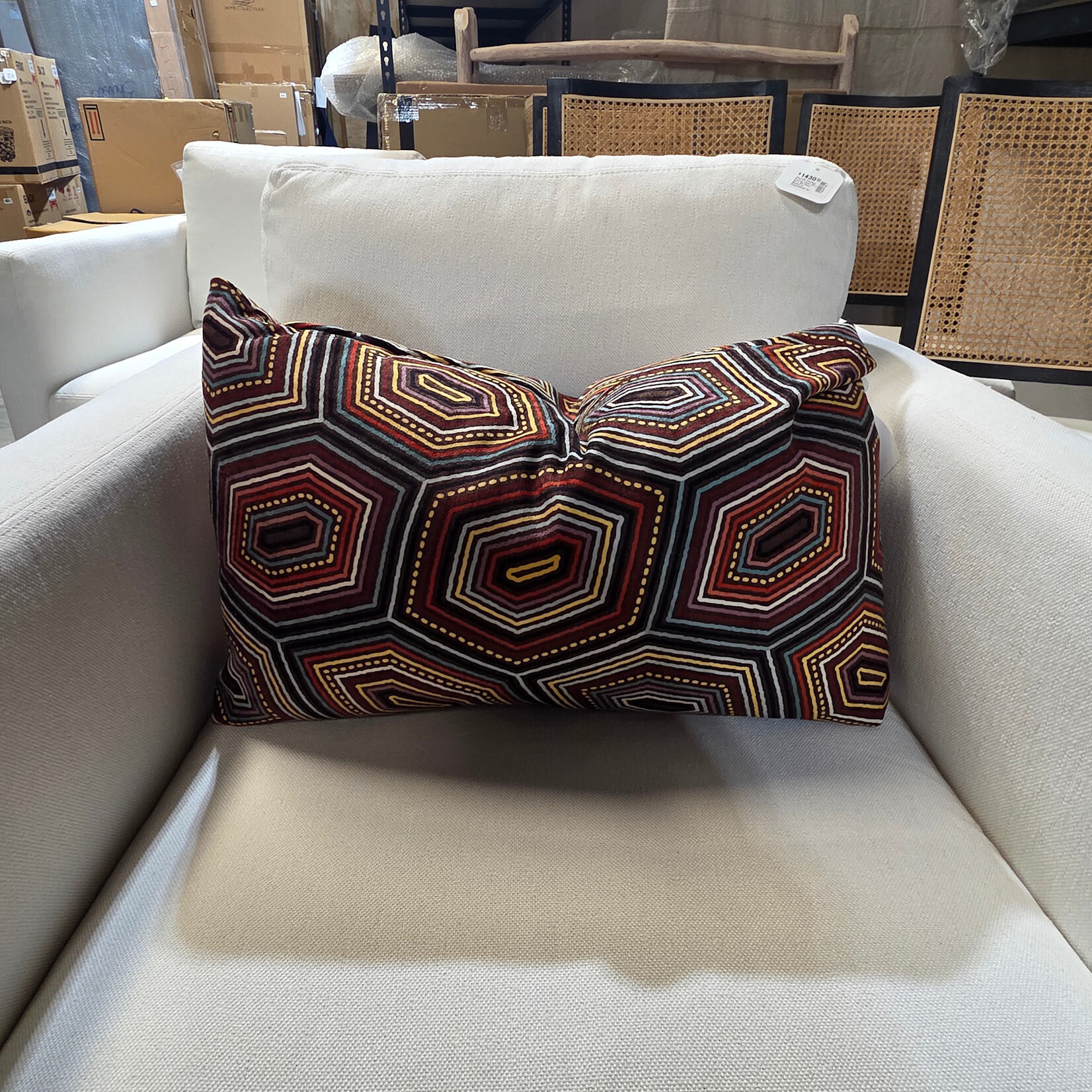 Fall Custom Upholstery Fabric Pillow