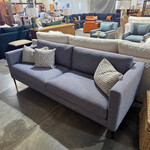 Younger Furniture Slim Sofa, 3921 Fabric, W: 88 H: 32 D: 37