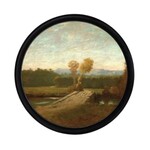 Bridge Landscape Circle, 13 X 13 in.