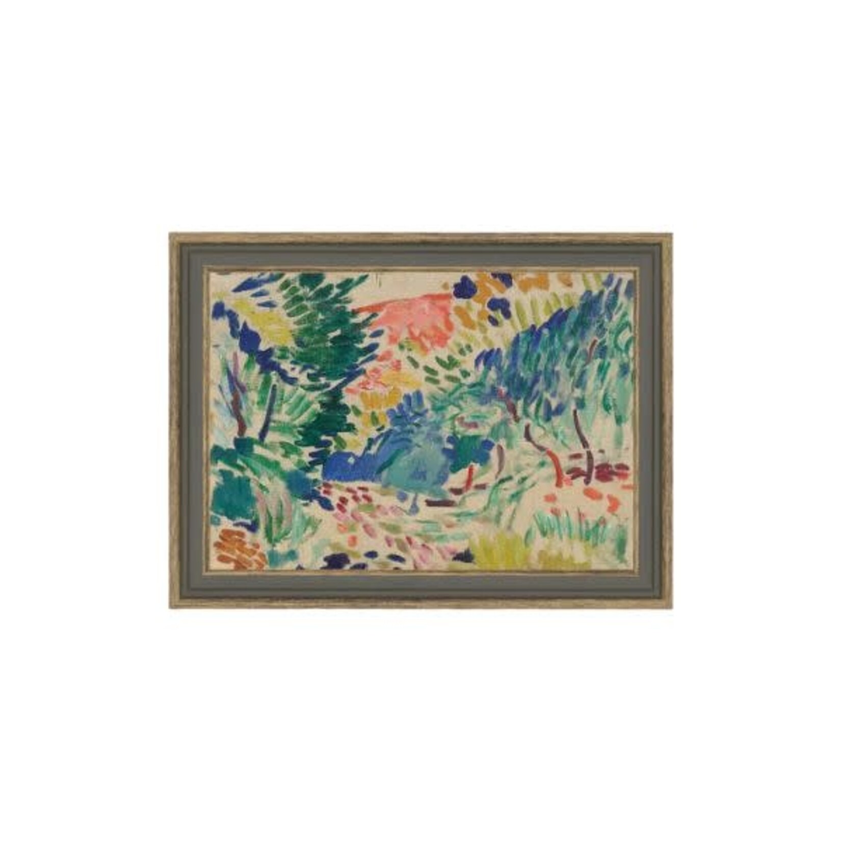 Landscape At Collioure Framed Antique Art, 6 X 4 in.