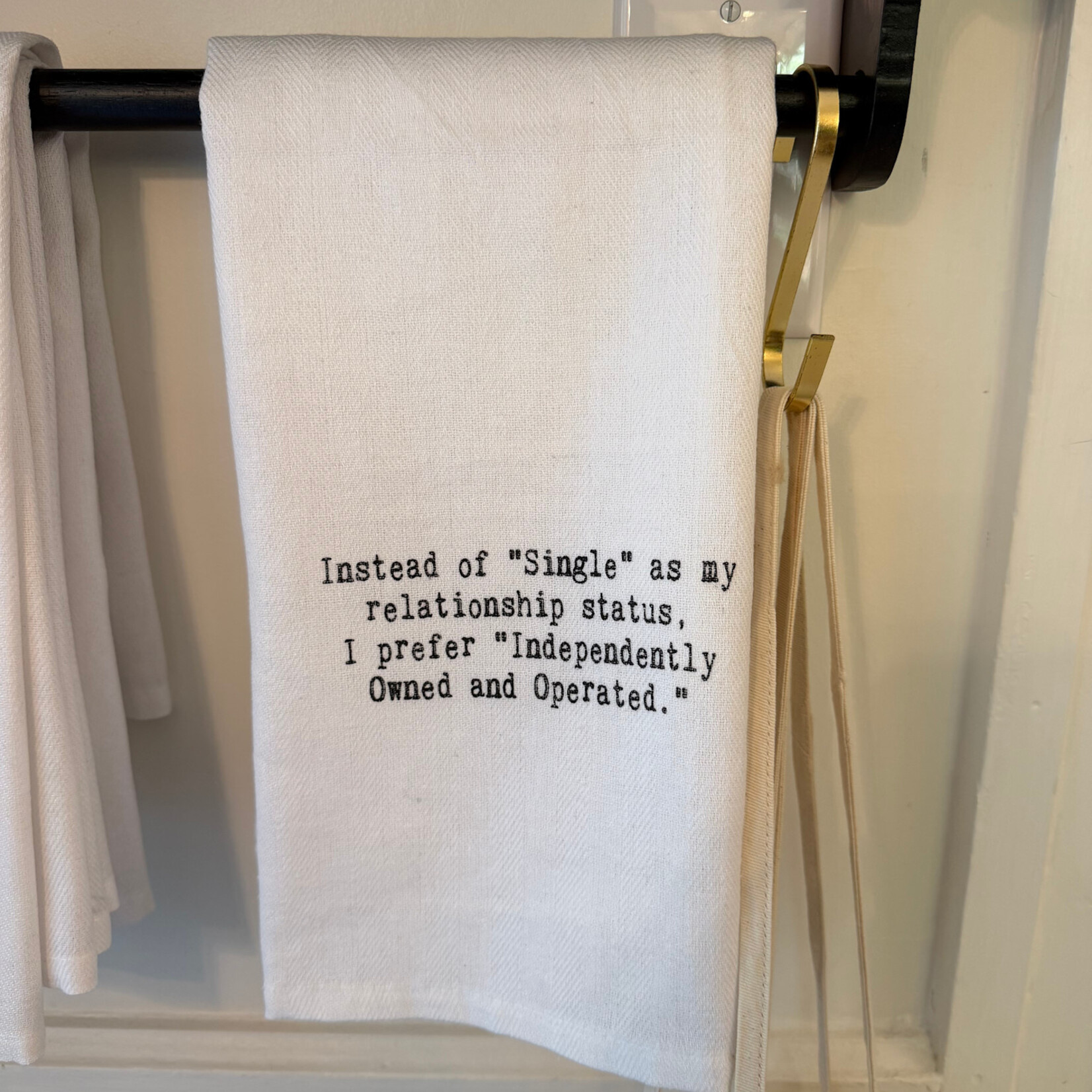 Independently Owned Tea Towel