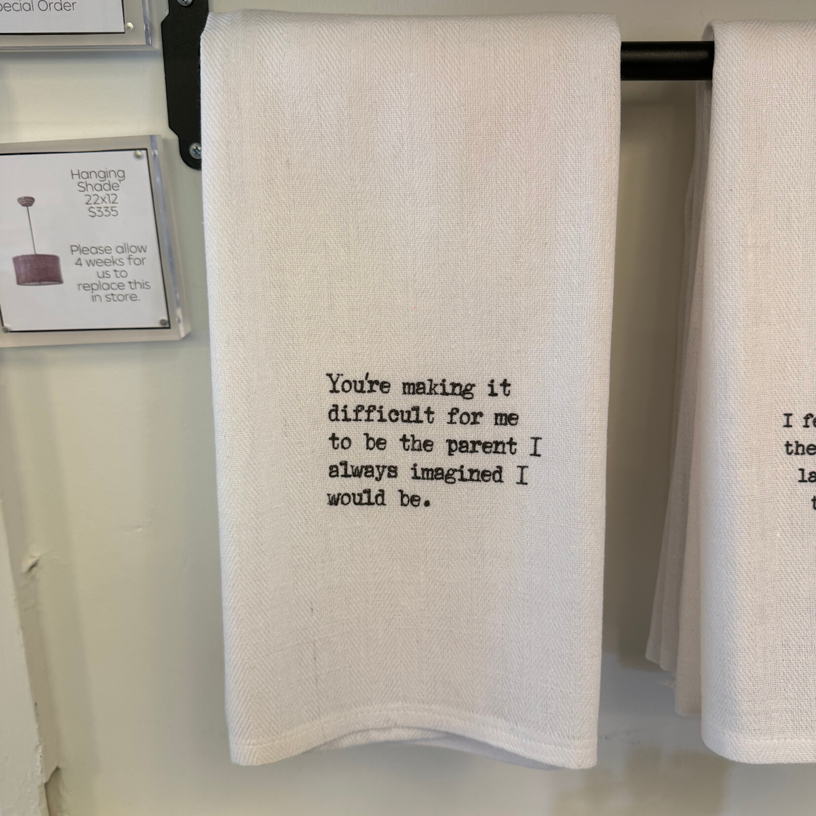 Difficult Parent Tea Towel