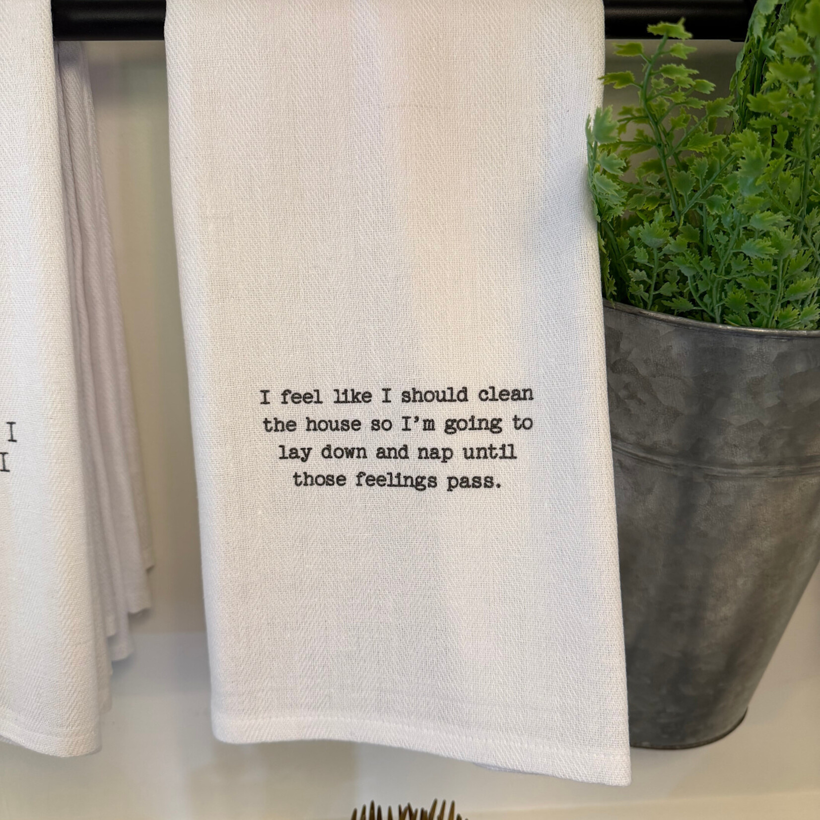 Clean House Tea Towel