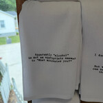 Tea Towel, Apparently Alcohol