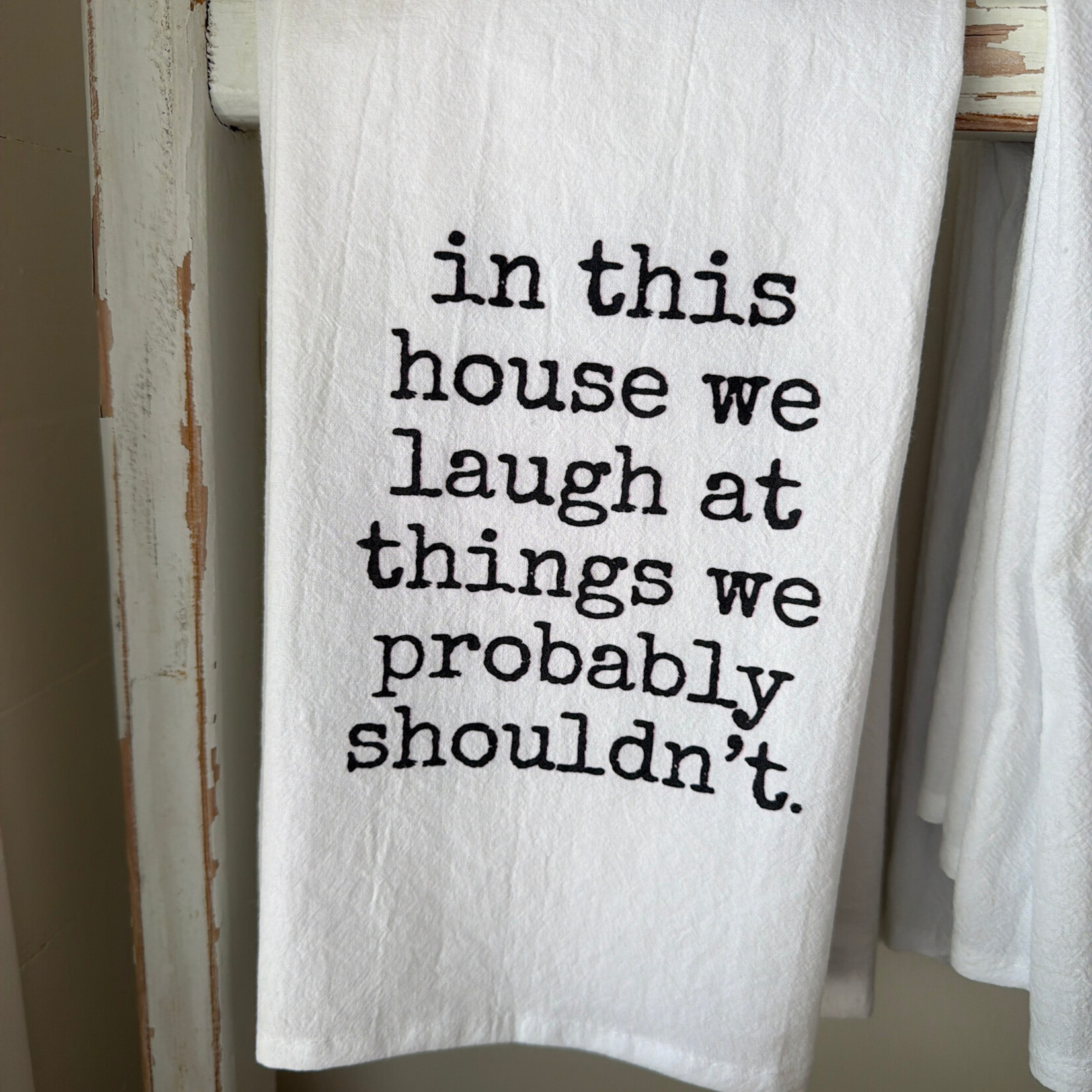 In This House Tea Towel