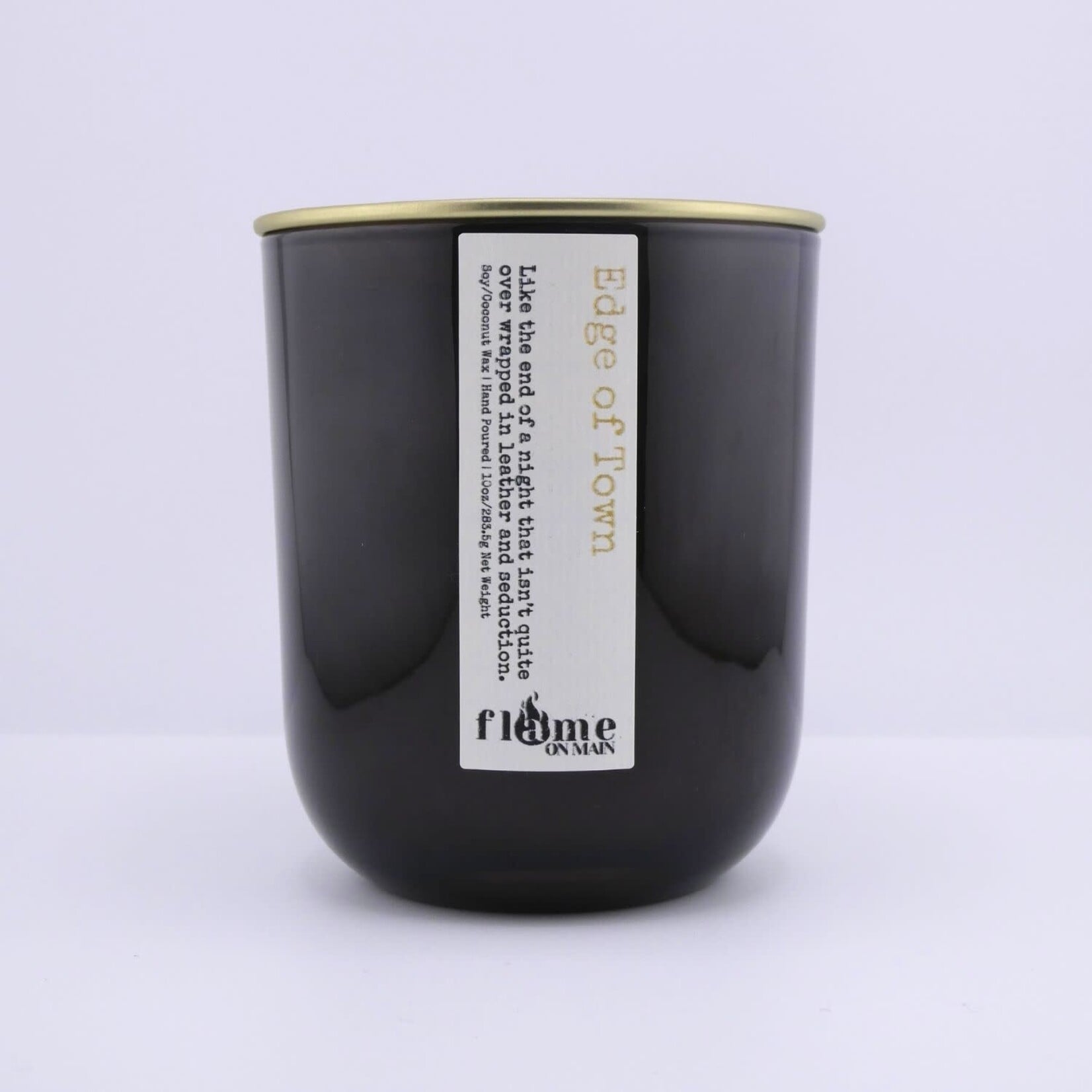 Flame On Main Flame on Main Places We Know 10oz Candle, Edge of Town. Made in Lake Norman