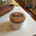 Salt with Wooden Lid