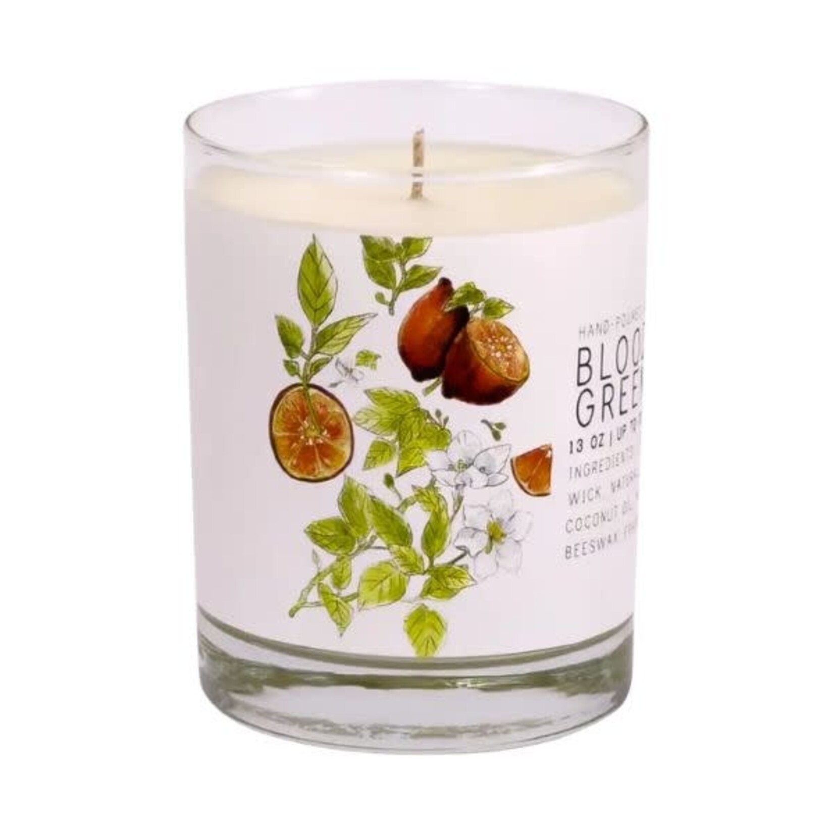 Just Bee Blood Lime & Green Tea, 13 oz