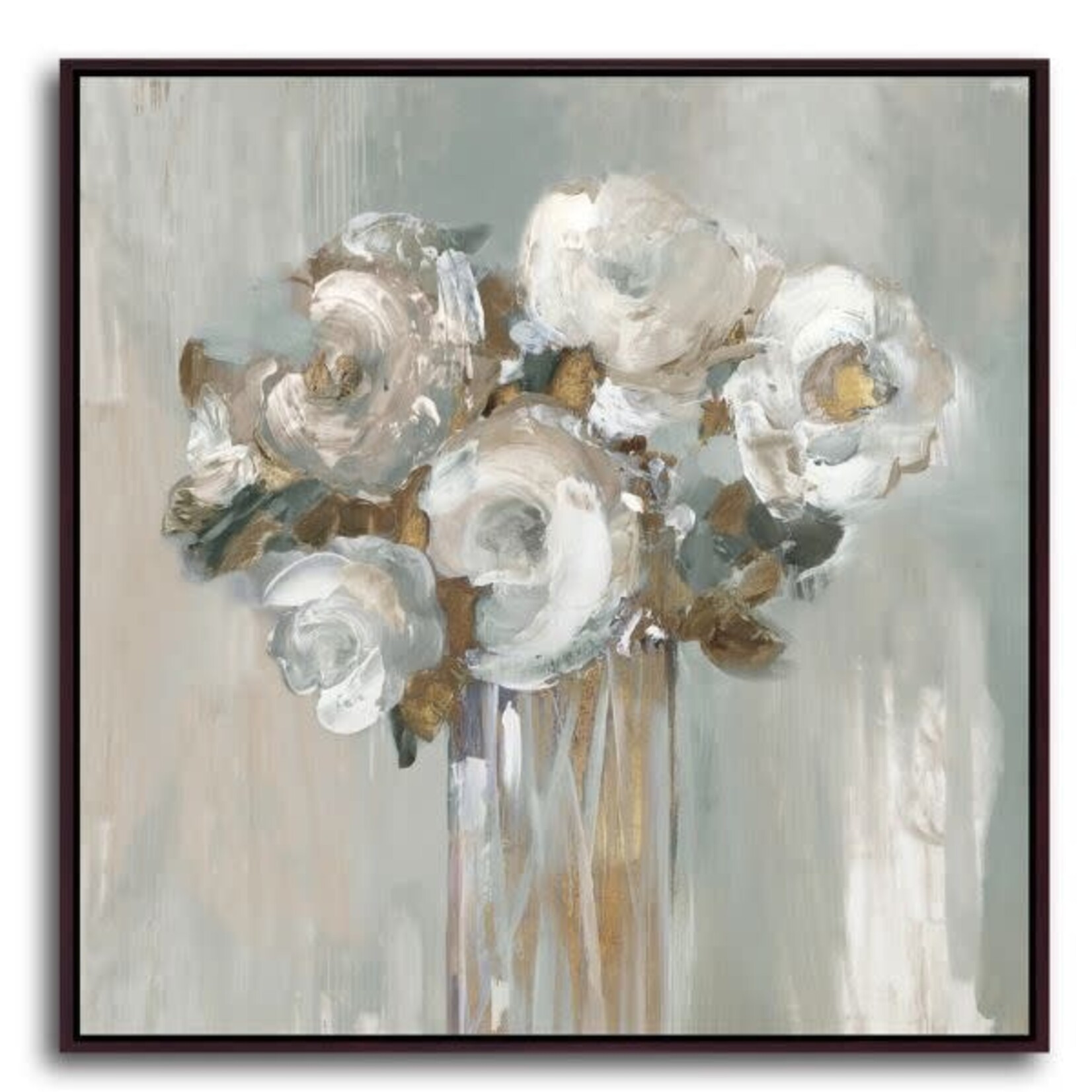 Athene Wall Art, Laguna Espresso Frame, 42 X 42 in.