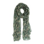 Joy Susan Cafe Ditsy Daisy Scarf, Jade