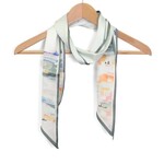 Joy Susan Landscape Double Sided Scarf, Multi