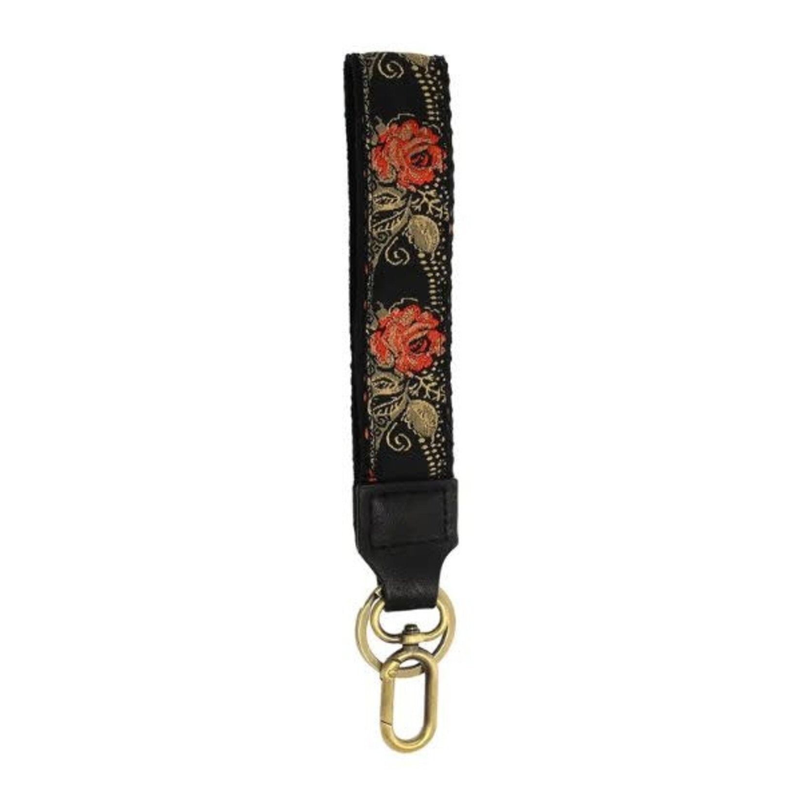 Joy Susan Red Climbing Rose Easy Find Wristlet, Red