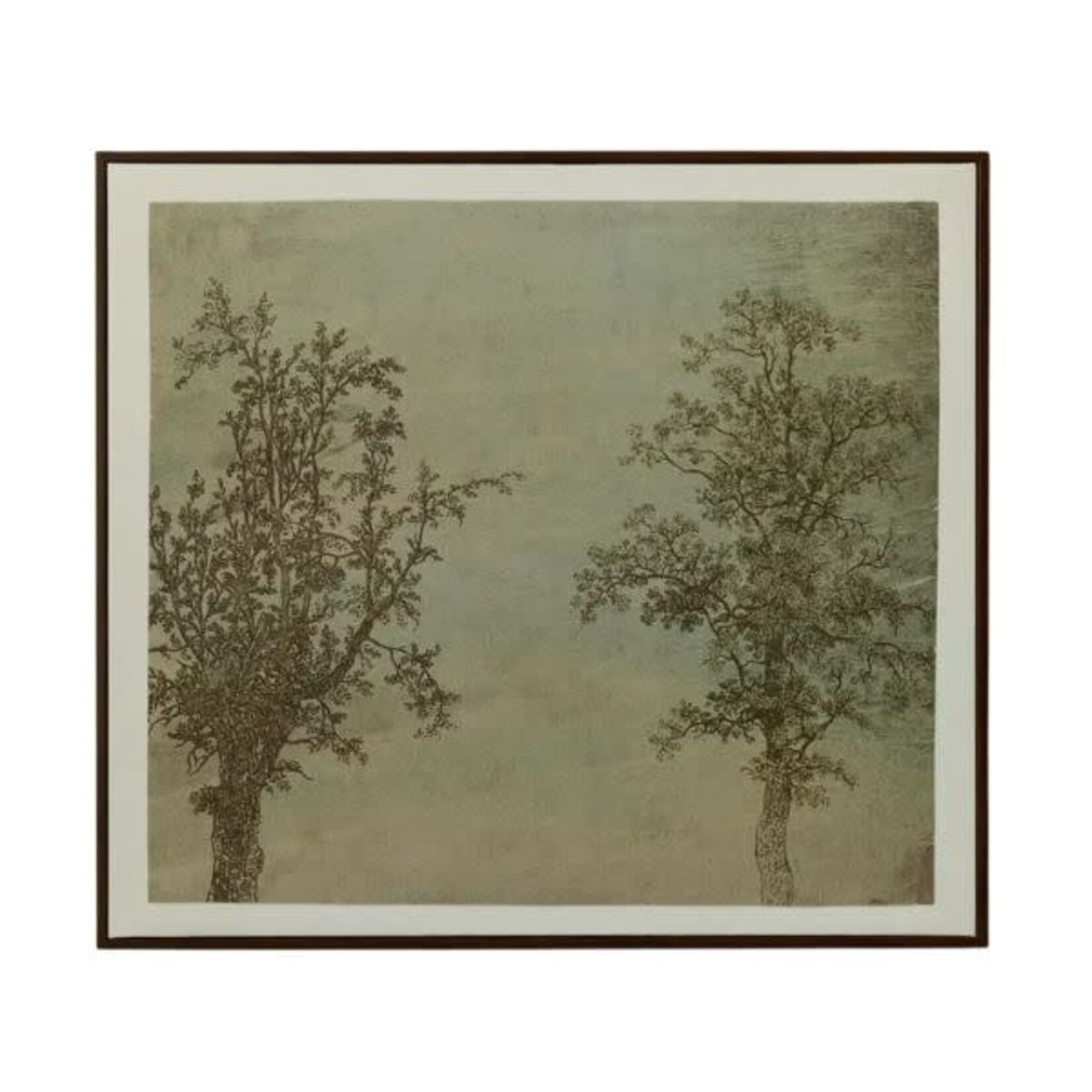 Morel USA The Two Trees By Hercules Segers Landscape Framed Art, 16 X 18 in.