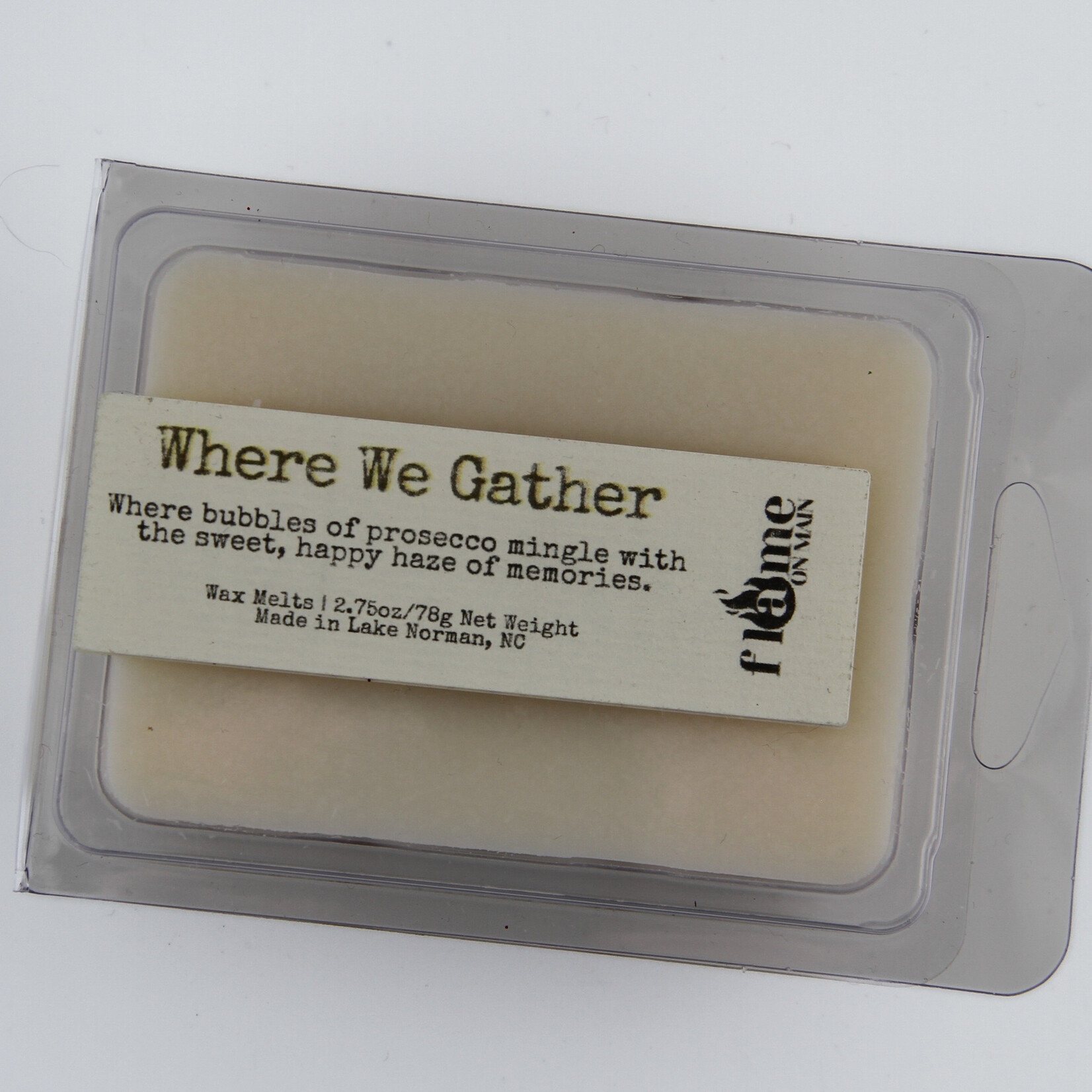 Flame On Main Flame On Main Places We Know Wax Melts, Where We Gather, 2.75 oz