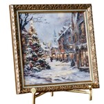 Christmas Town Frame, 10 X 10 in.