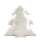 Tree Pillow, White, 18 in.