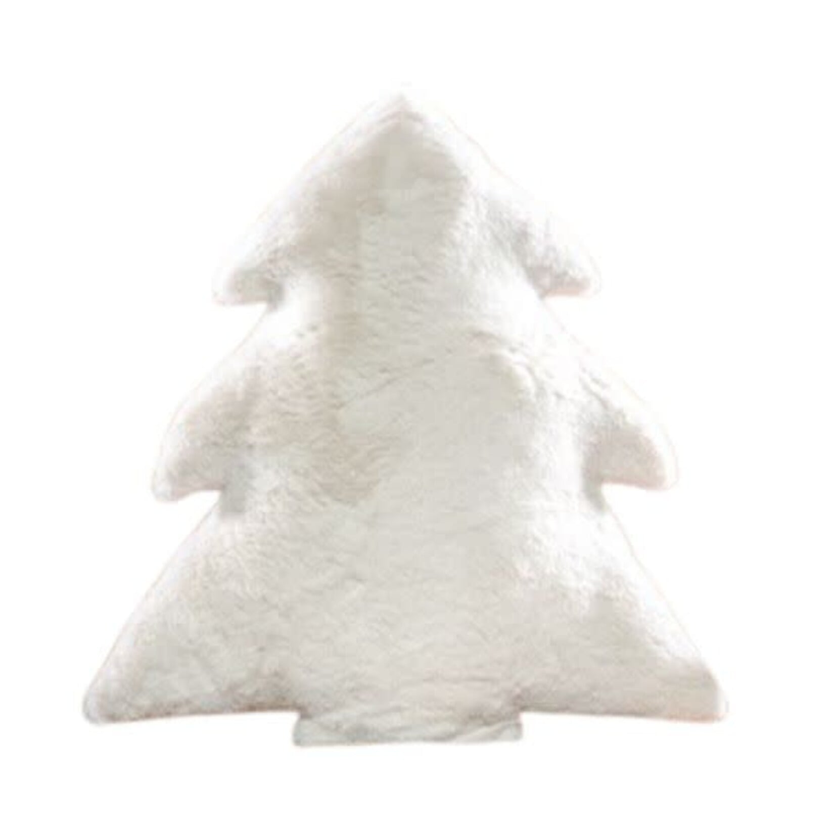 Tree Pillow, White, 18 in.