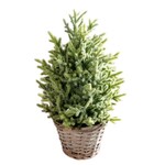 Glitter Topiary in Basket, 16 in.