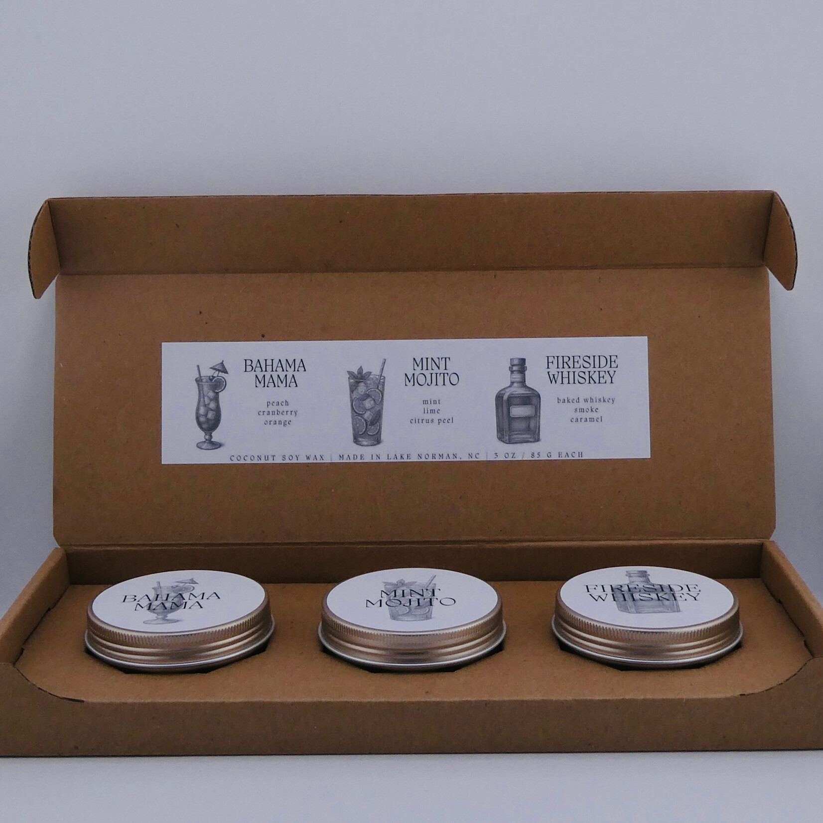 Flame On Main Flame On Main Summer Drink Line, Boxed Trio