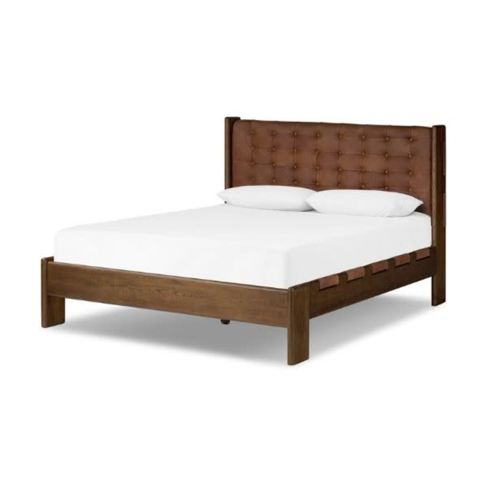 Halston Bed, Queen, Heirloom Sienna, 64 X 90 X 48 in.