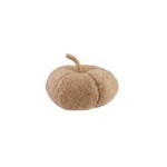 Felt Pumpkin, Brown, 7 X 5 in.