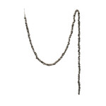 Foam Ball Garland with Glitter, Champagne, 72"