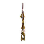 Velvet Ribbon Door Hanger w/ Bells, 16"