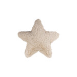 Faux Fur Star Shaped Pillow, 18"