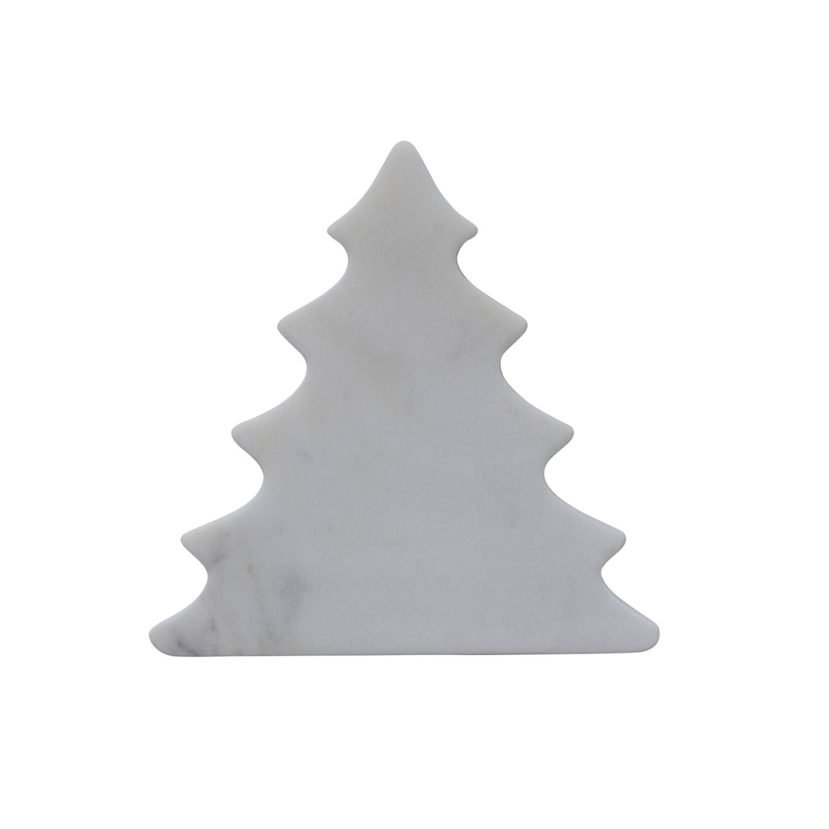 Marble Tree Shaped Trivet/Serving Board, 8 in.