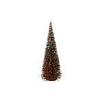 Wood Tree with Faux Berries & Sugar, Green & Red
