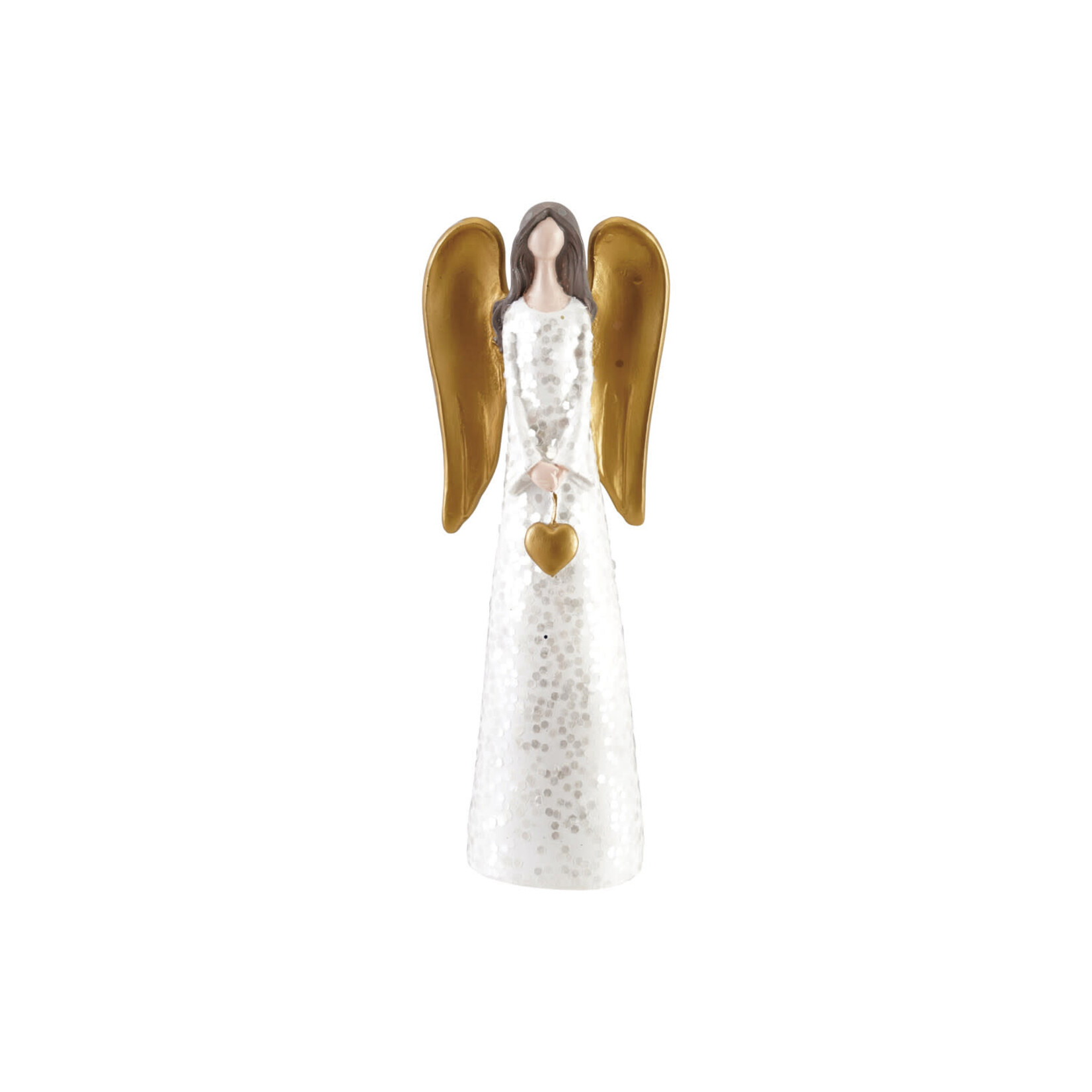 Angel w/ Gold Heart, 8.5"