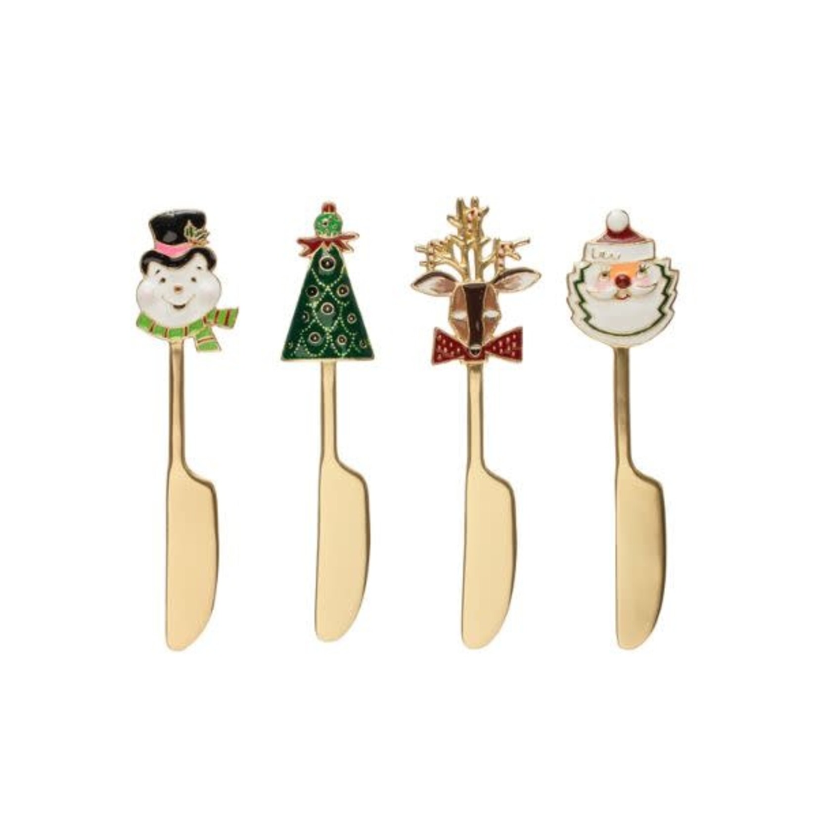 Knife w/ Enameled Holiday Icon Handle, Assorted Styles, 5 in.