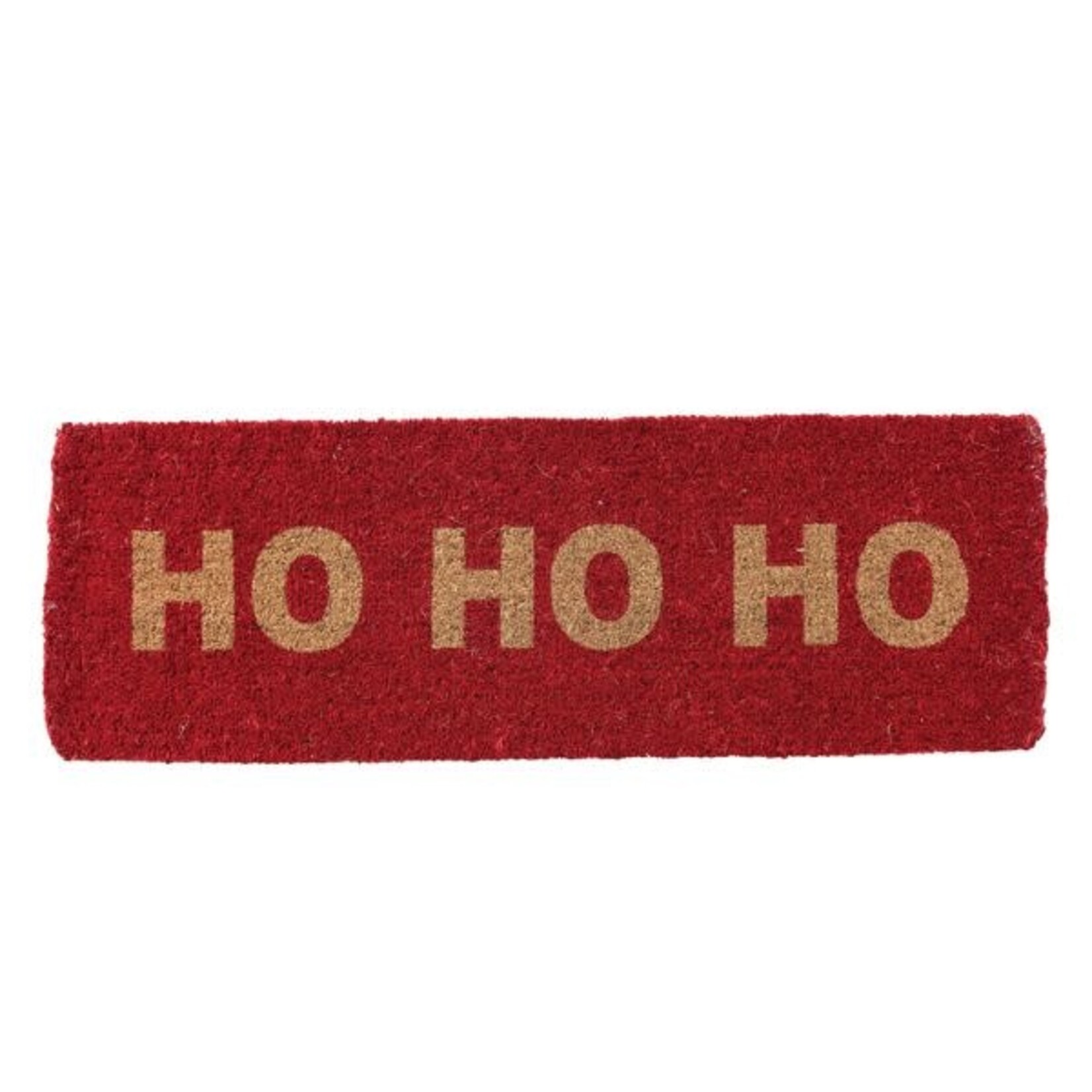 HO HO HO Coir Doormat, Red, 47 X 16 in.