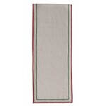 Woven Cotton Table Runner with Stitched Edge & Ric Rac Trim, 72 in.