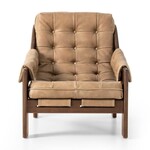 Halston Chair, Palermo Drift, Terra Brown Ash, 30 X 34.25 X 32 in.
