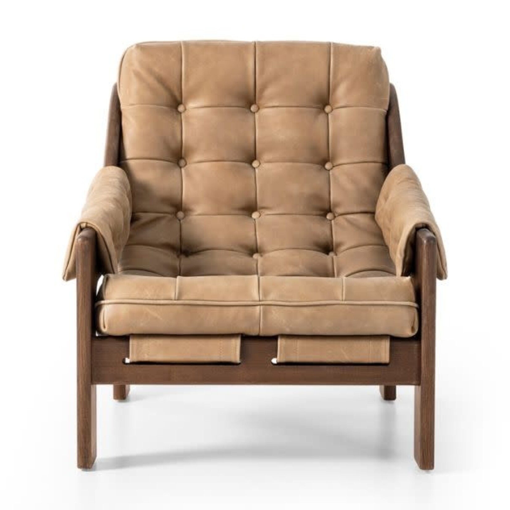 Halston Chair, Palermo Drift, Terra Brown Ash, 30 X 34.25 X 32 in.