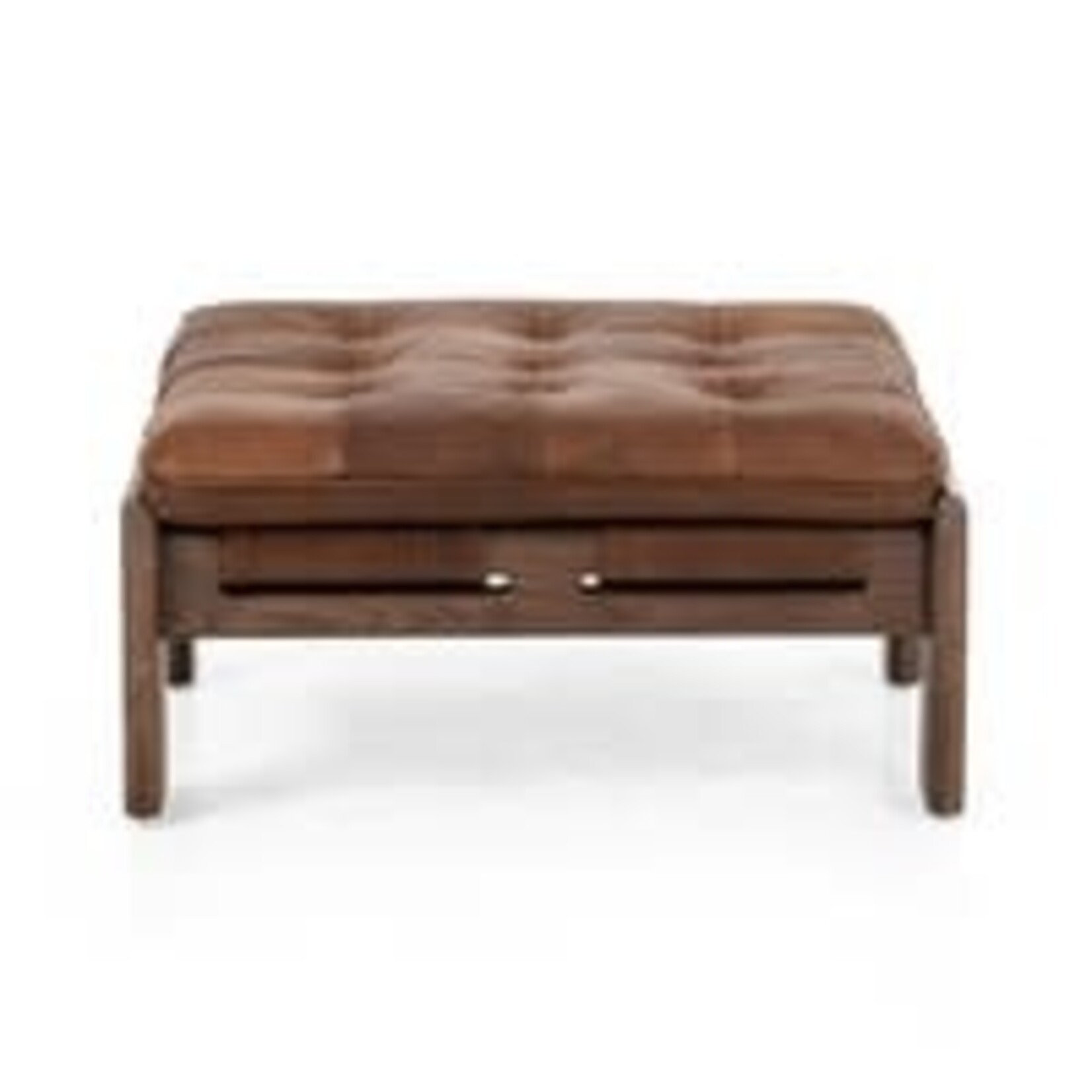 Halston Ottoman in Heirloom Sienna, 27.25"w x 23.50"d x 13.50"h