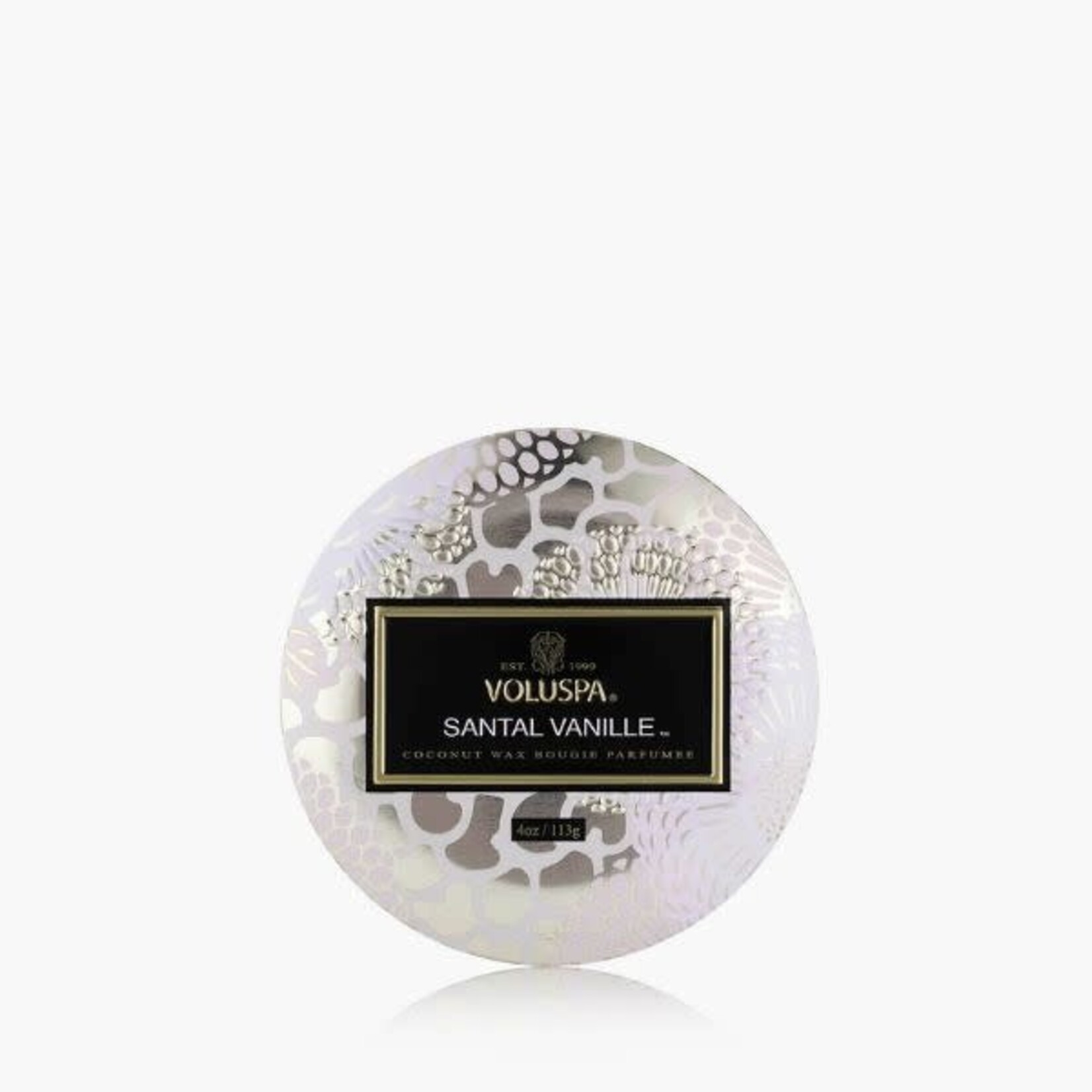 Voluspa Santal Vanille, Mini Tin Candle, 4 oz.