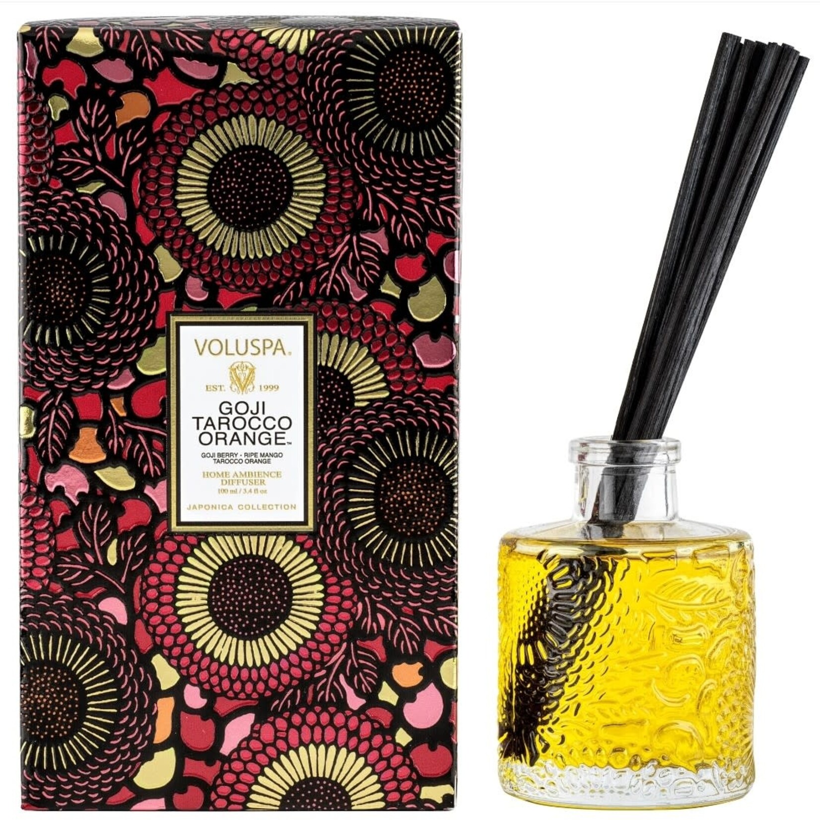 Voluspa Goji Tarocco Orange Reed Diffuser 3.4 oz.