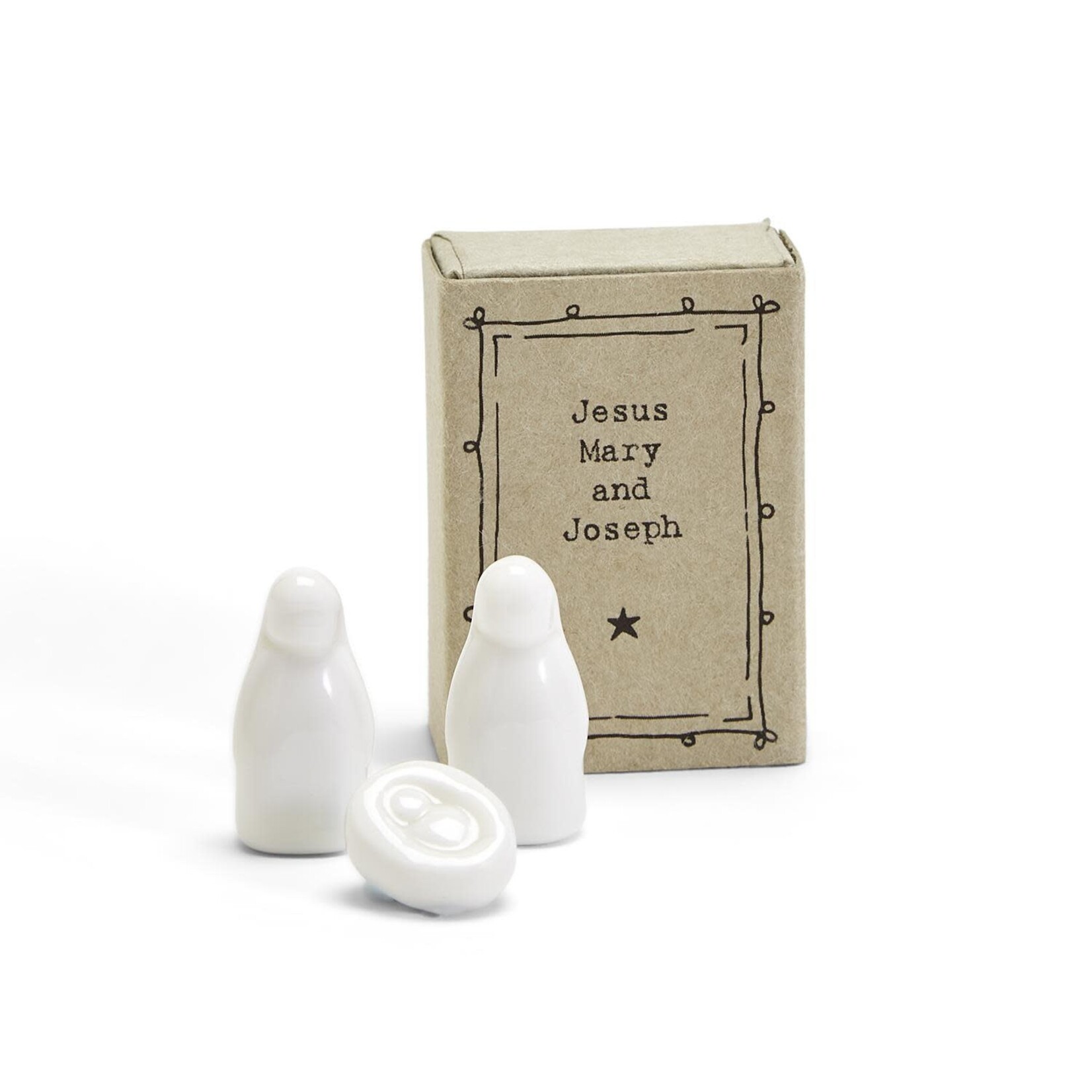 Nativity Matchbox, 1 in.