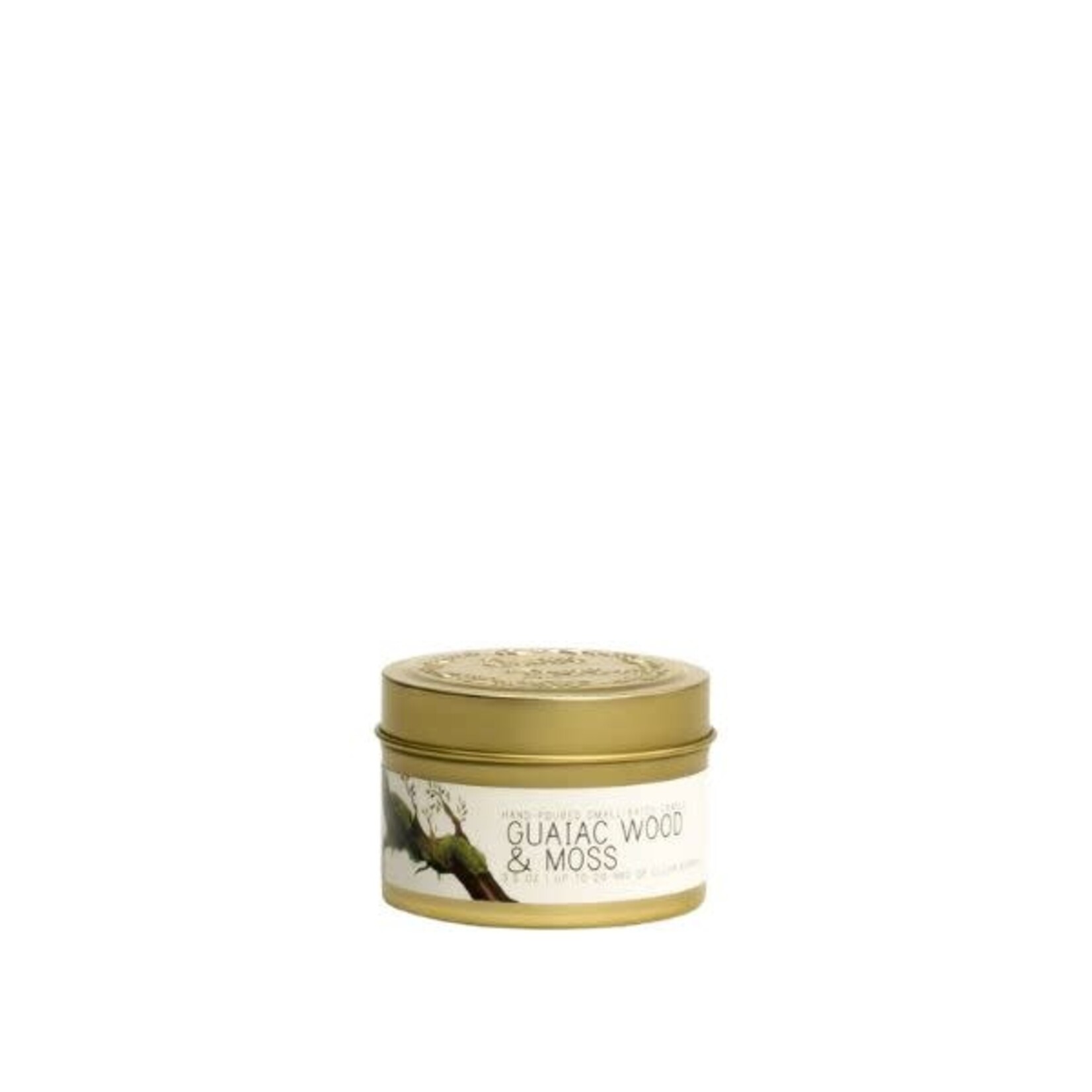 Just Bee Guaiac Wood & Moss, 3.5 oz. Tin